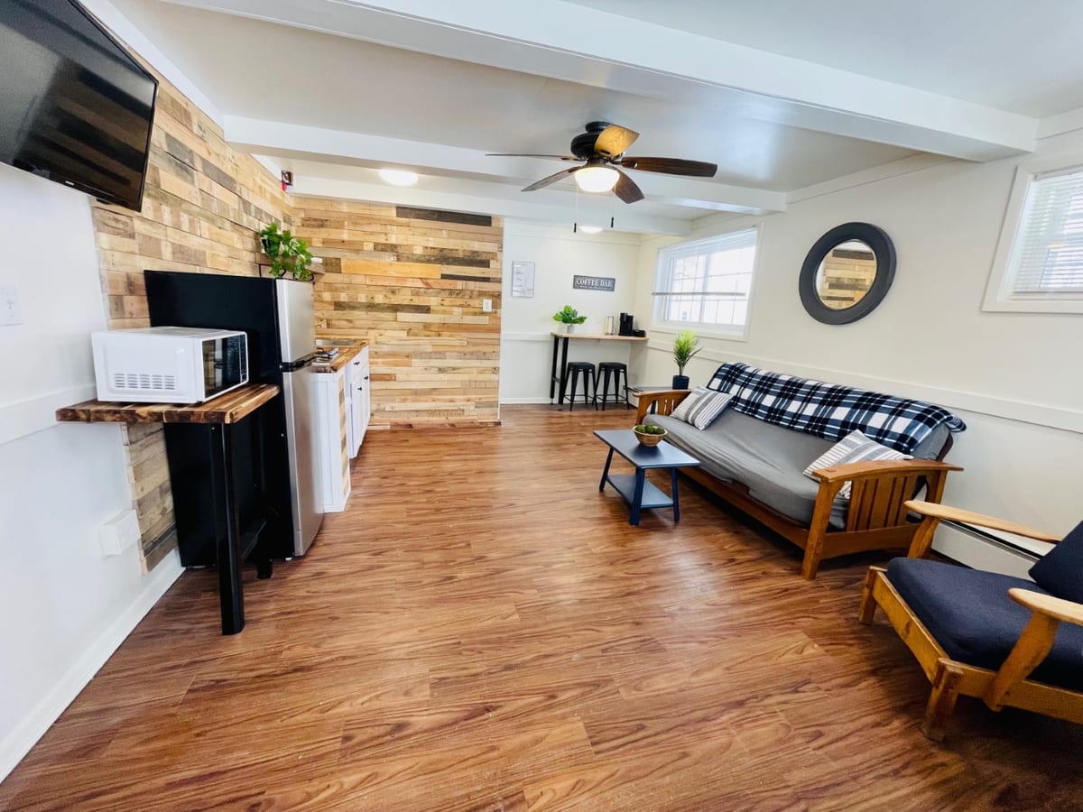 Full kitchens & open living