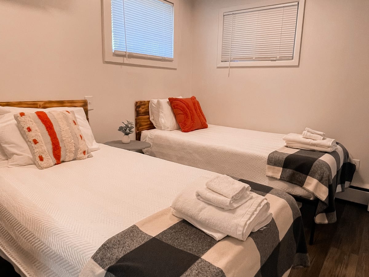 Restful, renovated rooms